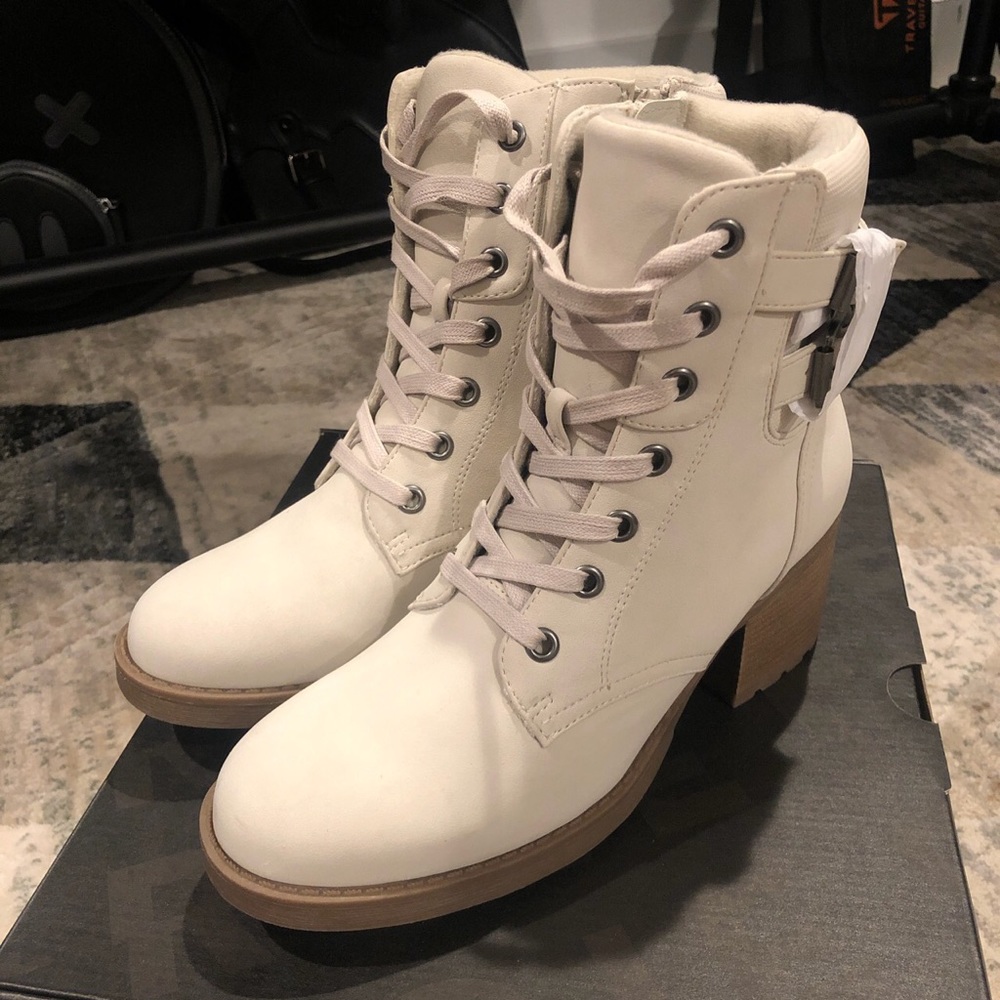 Fergie Greer Block Heel Boots